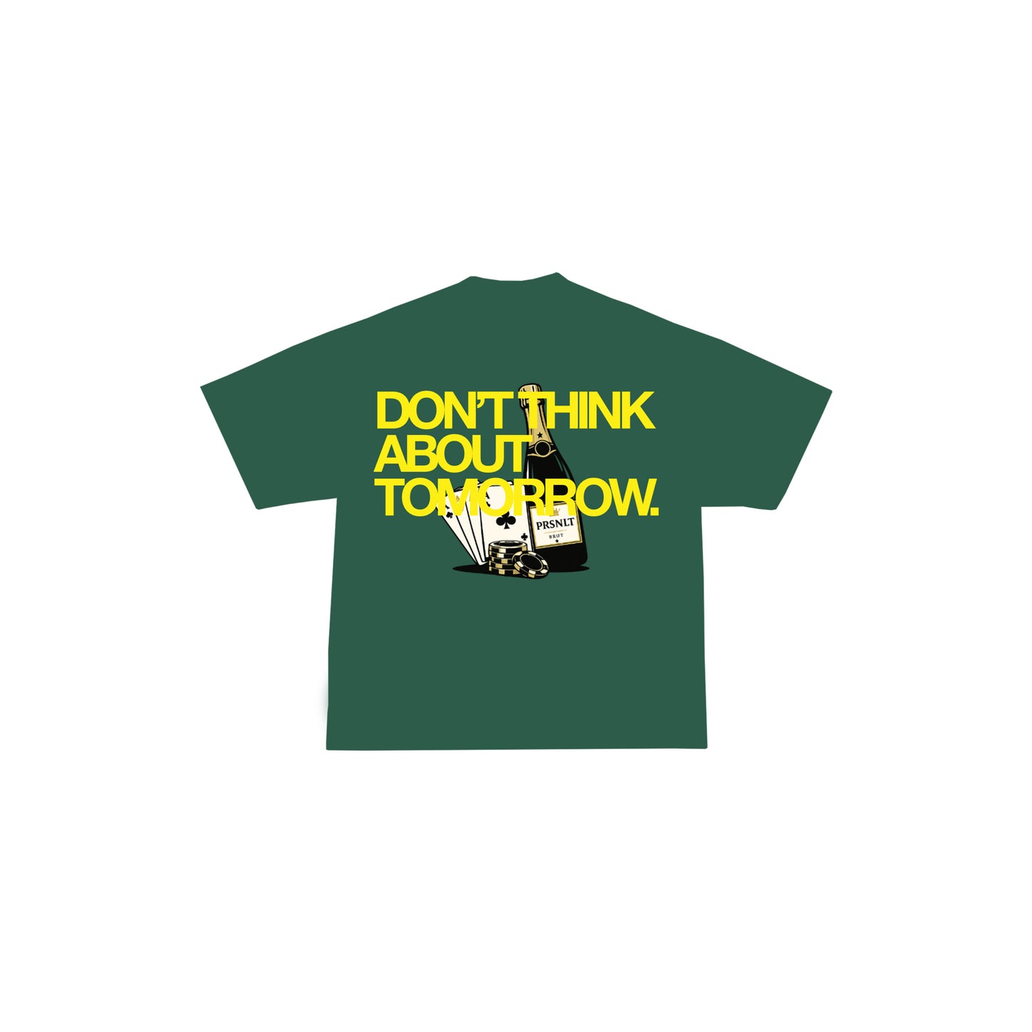 CAMISETA BOTELLA VERDE